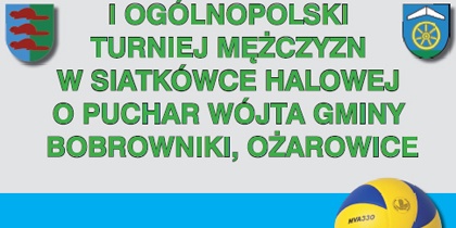 TURNIEJ MĘŻCZYZN W SIATKÓWCE HALOWEJ