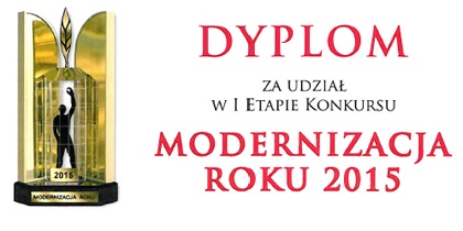 Szkoła podstawowa z Dobieszowic w konkursie Modernizacja Roku 2015