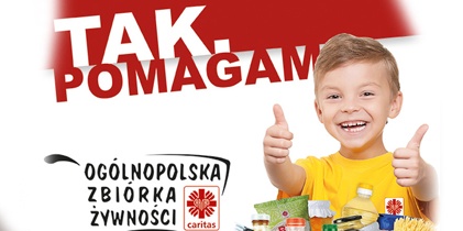 Tak, pomagam! Zbiórka żywności