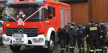 Środki z Unii na samochód strażacki