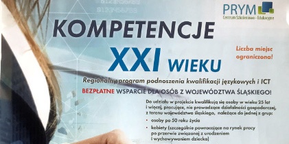 Bezpłatne kursy języka angielskiego dla osób z naszej Gminy
