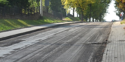 Ruszyły prace na ulicy Kościuszki w Dobieszowicach