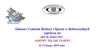 Akcja Zima, czyli bawimy się jak lubimy