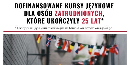 Dofinansowane kursy językowe