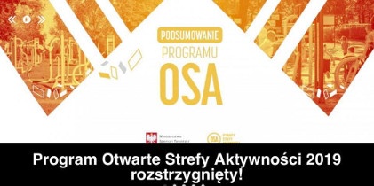 W naszej gminie powstaną Otwarte Strefy Aktywności