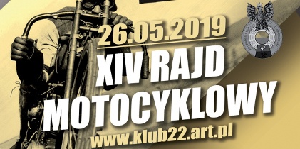 XIV Rajd Motocyklowy już w najbliższą niedzielę