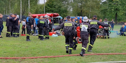 Gminne zawody sportowo - pożarnicze