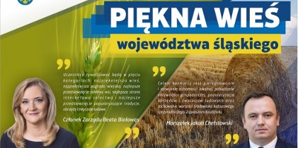 Ruszył nabór wniosków do udziału w konkursie Piękna wieś województwa śląskiego