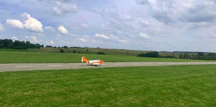 Podniebne akrobacje nad bobrownickim niebem