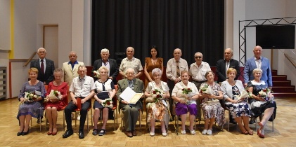 Świętowali jubileusz pożycia małżeńskiego