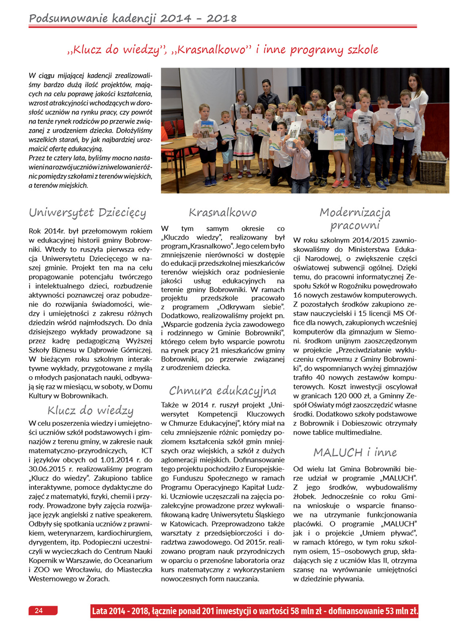 podsumowanie kadencji - publikacja